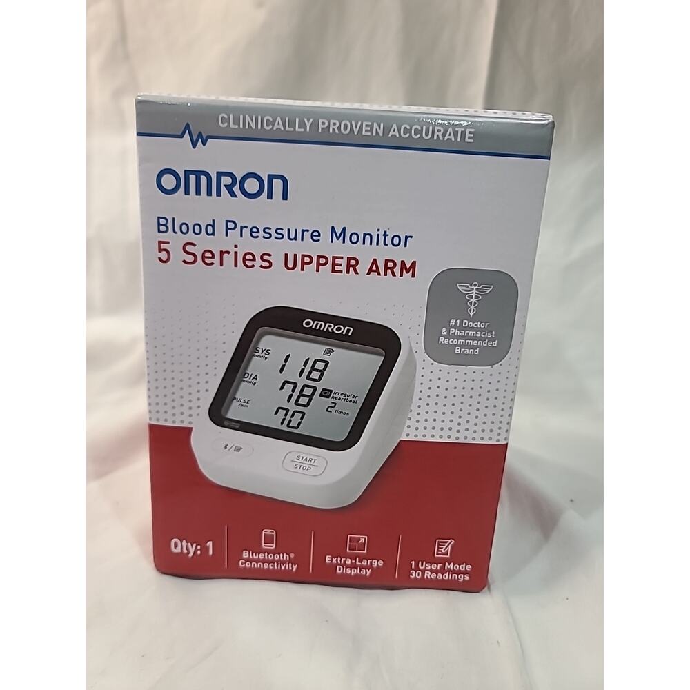 Omron 7255 5 Series Upper Arm Digital Bluetooth Blood Pressure Monitor